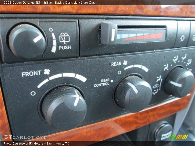 Brilliant Black / Dark/Light Slate Gray 2008 Dodge Durango SLT