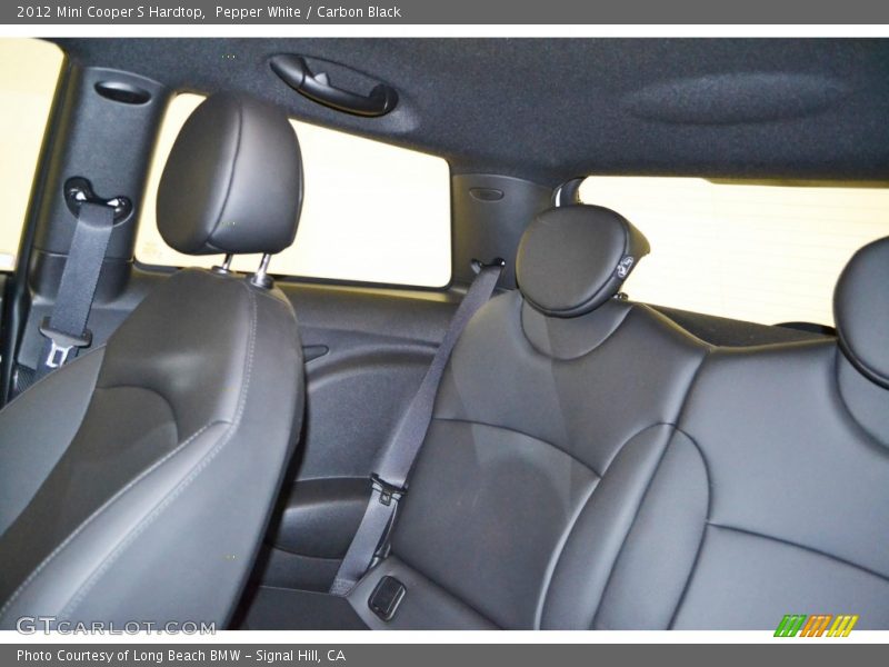 Pepper White / Carbon Black 2012 Mini Cooper S Hardtop