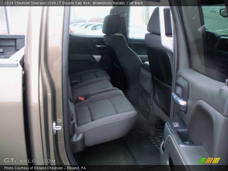 Brownstone Metallic / Jet Black 2014 Chevrolet Silverado 1500 LT Double Cab 4x4