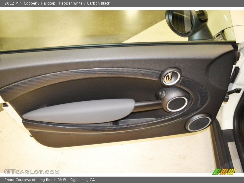Pepper White / Carbon Black 2012 Mini Cooper S Hardtop