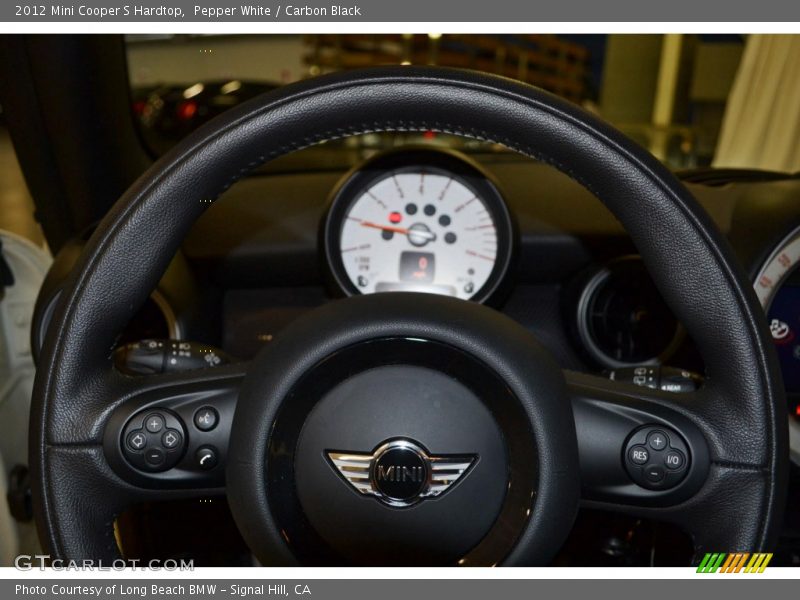 Pepper White / Carbon Black 2012 Mini Cooper S Hardtop