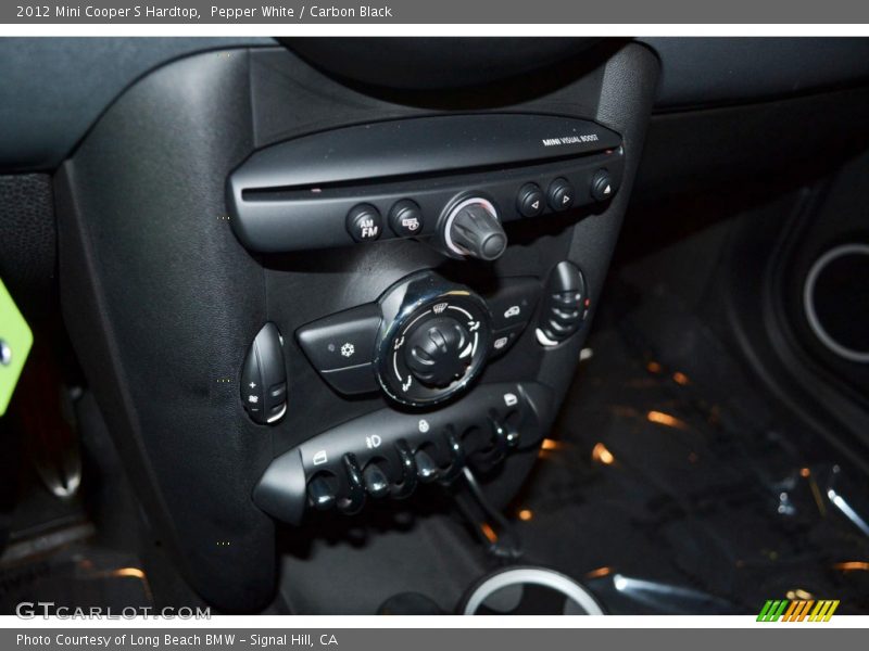 Pepper White / Carbon Black 2012 Mini Cooper S Hardtop