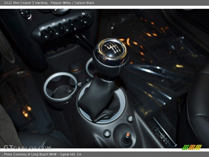 Pepper White / Carbon Black 2012 Mini Cooper S Hardtop