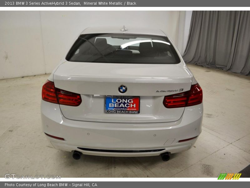 Mineral White Metallic / Black 2013 BMW 3 Series ActiveHybrid 3 Sedan