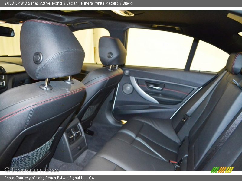 Mineral White Metallic / Black 2013 BMW 3 Series ActiveHybrid 3 Sedan