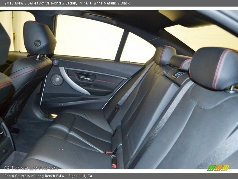 Mineral White Metallic / Black 2013 BMW 3 Series ActiveHybrid 3 Sedan