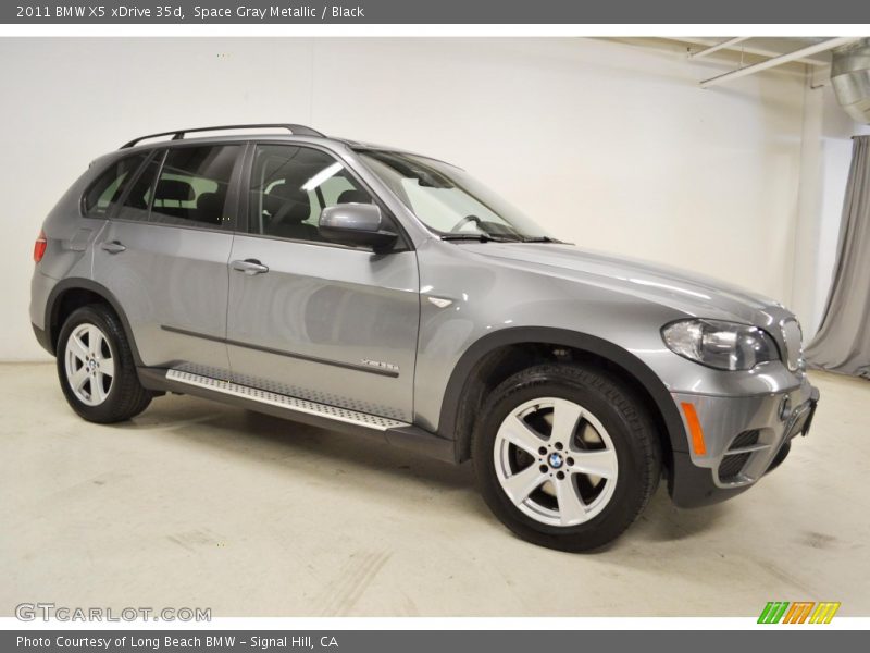 Space Gray Metallic / Black 2011 BMW X5 xDrive 35d