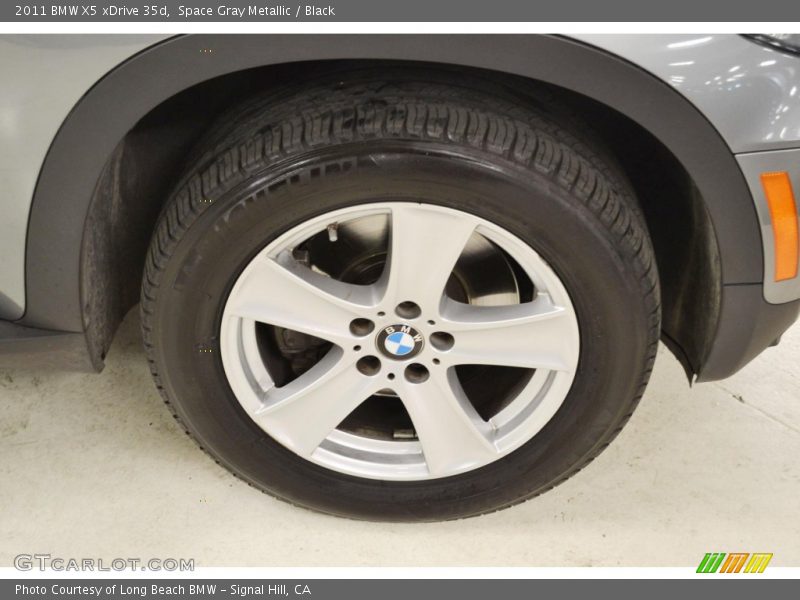Space Gray Metallic / Black 2011 BMW X5 xDrive 35d