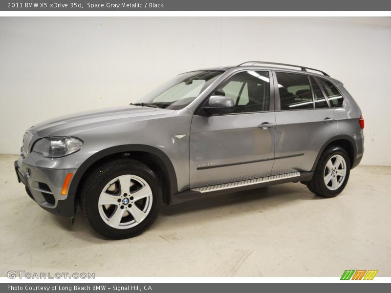 Space Gray Metallic / Black 2011 BMW X5 xDrive 35d