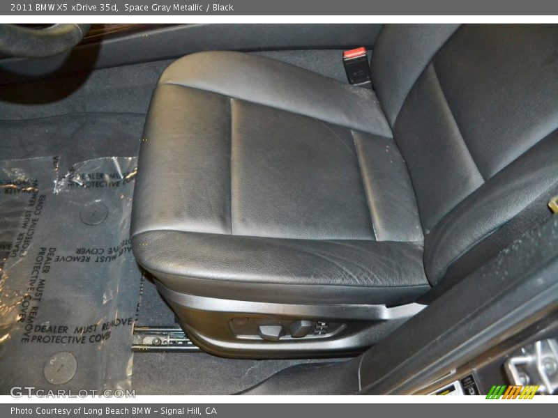 Space Gray Metallic / Black 2011 BMW X5 xDrive 35d