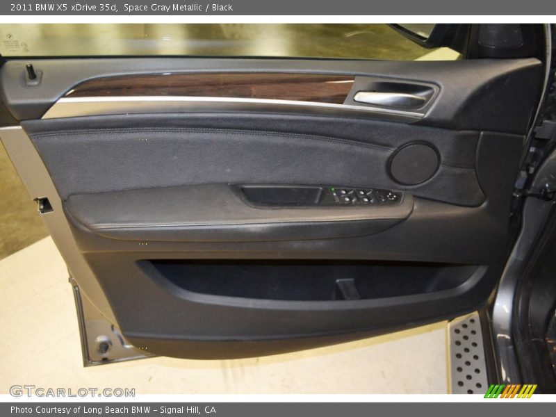 Space Gray Metallic / Black 2011 BMW X5 xDrive 35d