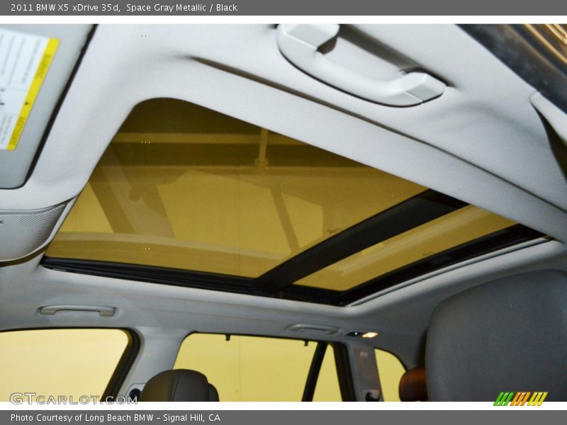 Space Gray Metallic / Black 2011 BMW X5 xDrive 35d