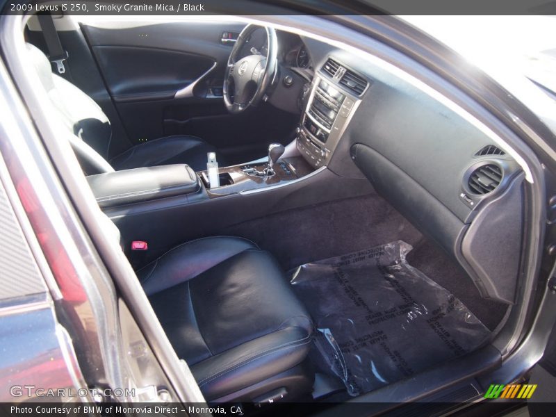 Smoky Granite Mica / Black 2009 Lexus IS 250