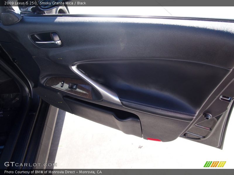 Smoky Granite Mica / Black 2009 Lexus IS 250