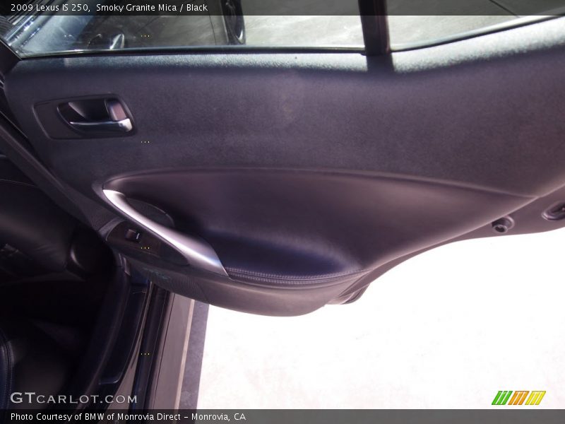 Smoky Granite Mica / Black 2009 Lexus IS 250