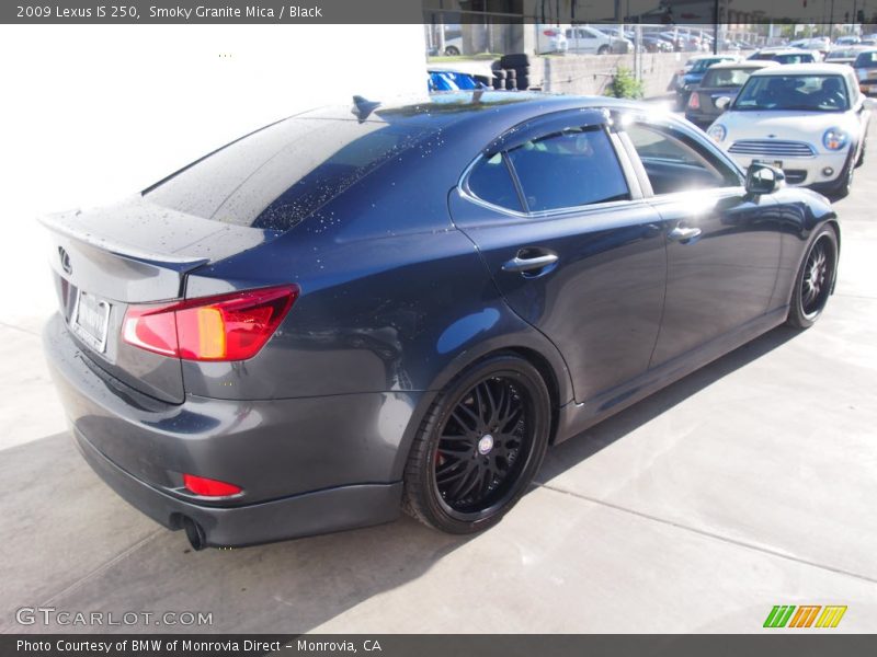Smoky Granite Mica / Black 2009 Lexus IS 250