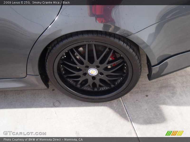 Smoky Granite Mica / Black 2009 Lexus IS 250