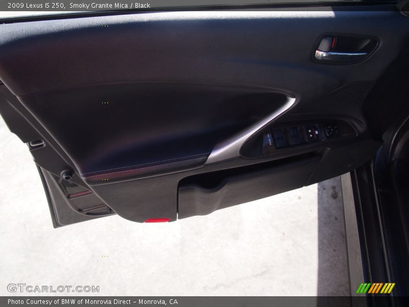 Smoky Granite Mica / Black 2009 Lexus IS 250
