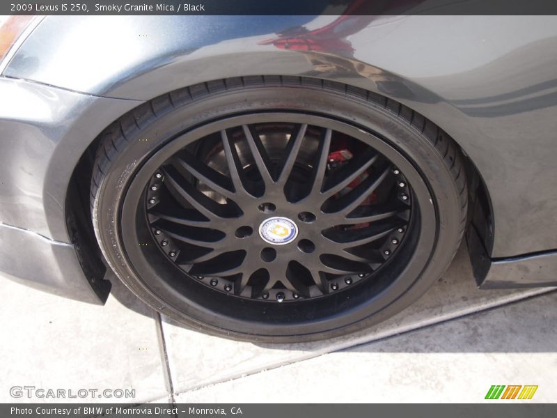 Smoky Granite Mica / Black 2009 Lexus IS 250
