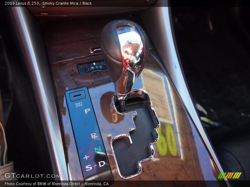 Smoky Granite Mica / Black 2009 Lexus IS 250