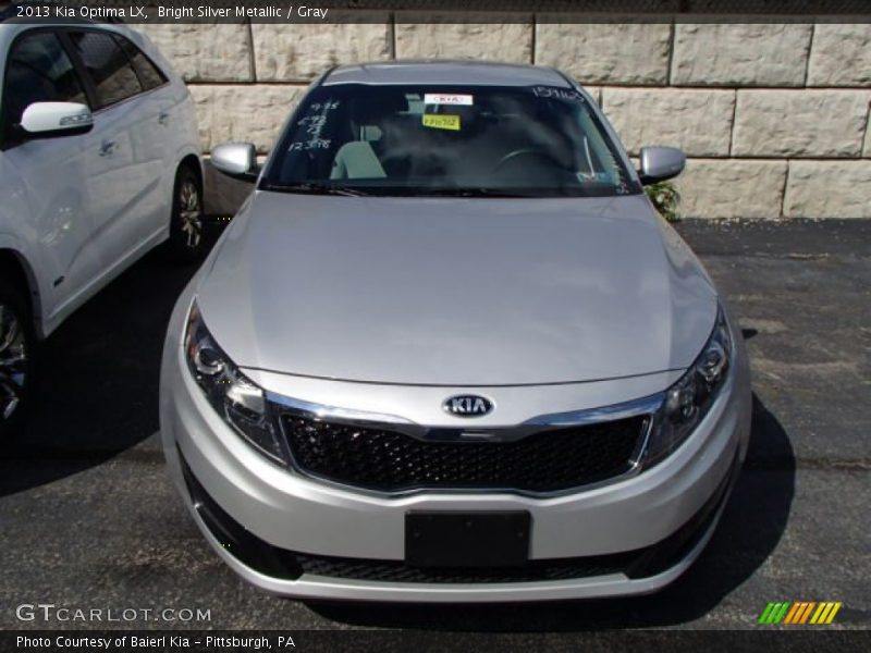 Bright Silver Metallic / Gray 2013 Kia Optima LX