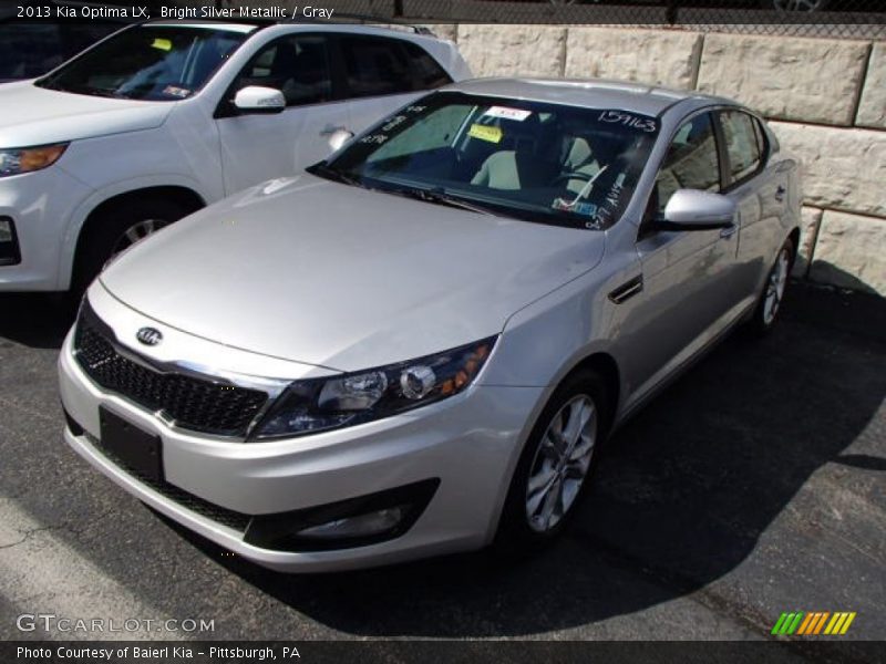 Bright Silver Metallic / Gray 2013 Kia Optima LX