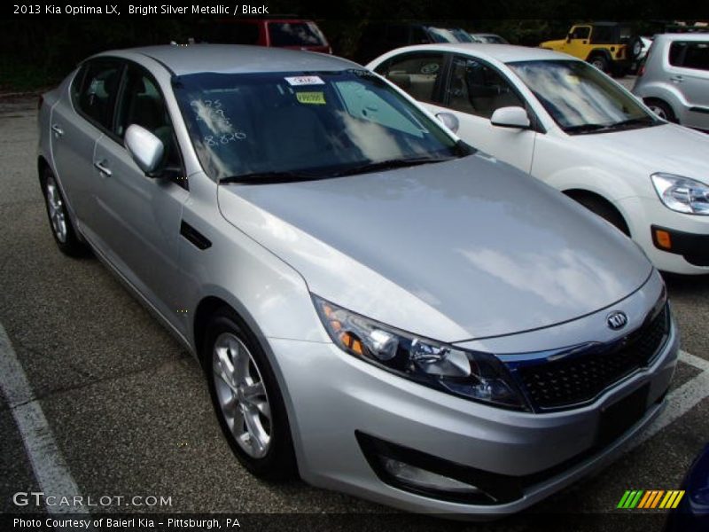 Bright Silver Metallic / Black 2013 Kia Optima LX