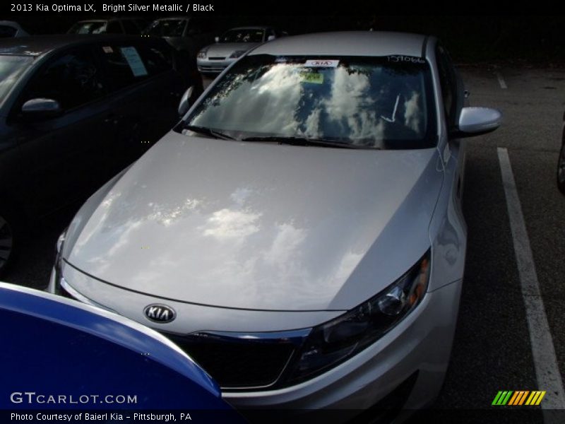 Bright Silver Metallic / Black 2013 Kia Optima LX