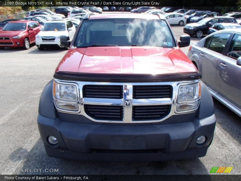 Inferno Red Crystal Pearl / Dark Slate Gray/Light Slate Gray 2007 Dodge Nitro SXT 4x4