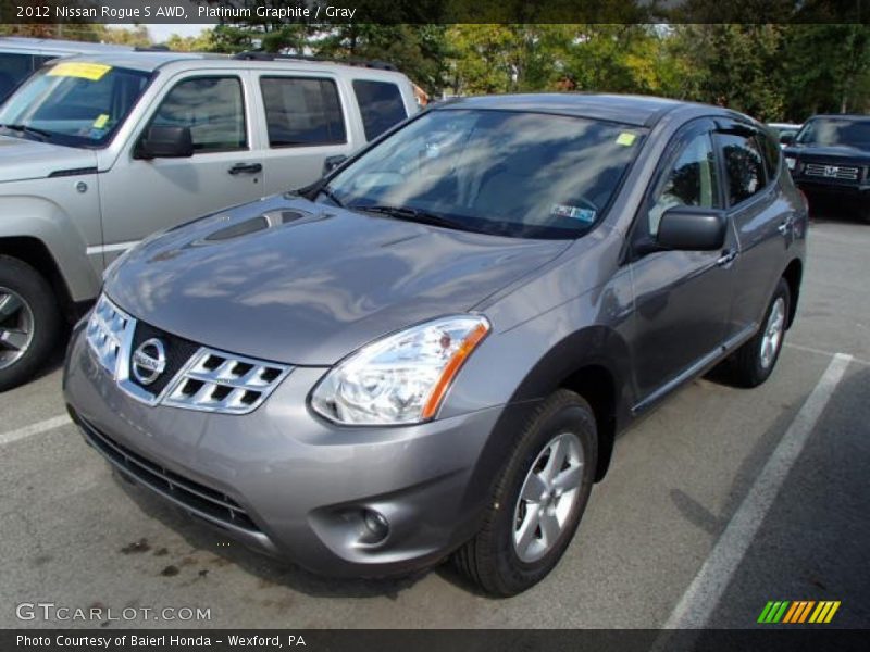 Platinum Graphite / Gray 2012 Nissan Rogue S AWD