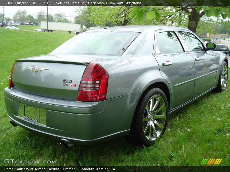 Silver Steel Metallic / Dark Slate Gray/Light Graystone 2006 Chrysler 300 C SRT8
