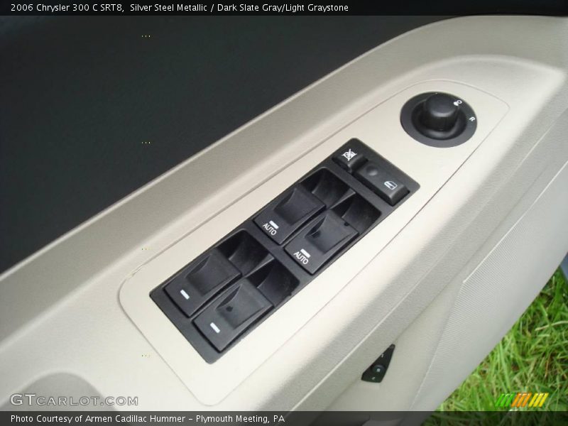 Silver Steel Metallic / Dark Slate Gray/Light Graystone 2006 Chrysler 300 C SRT8