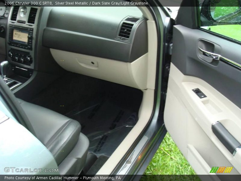 Silver Steel Metallic / Dark Slate Gray/Light Graystone 2006 Chrysler 300 C SRT8