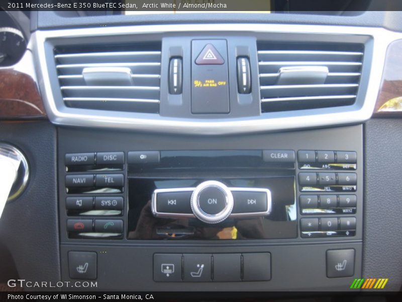 Arctic White / Almond/Mocha 2011 Mercedes-Benz E 350 BlueTEC Sedan