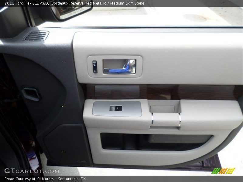 Bordeaux Reserve Red Metallic / Medium Light Stone 2011 Ford Flex SEL AWD