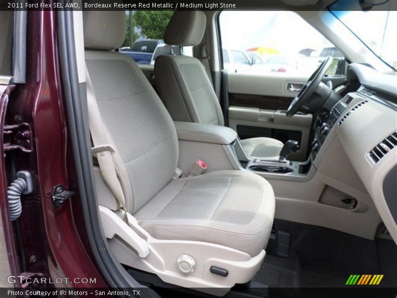 Bordeaux Reserve Red Metallic / Medium Light Stone 2011 Ford Flex SEL AWD