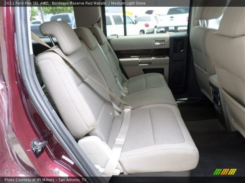 Bordeaux Reserve Red Metallic / Medium Light Stone 2011 Ford Flex SEL AWD