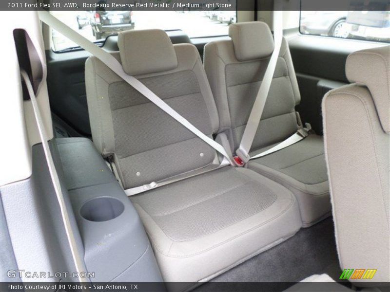 Bordeaux Reserve Red Metallic / Medium Light Stone 2011 Ford Flex SEL AWD
