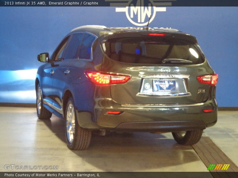 Emerald Graphite / Graphite 2013 Infiniti JX 35 AWD