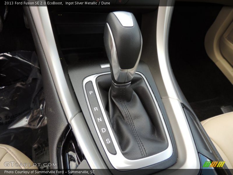 Ingot Silver Metallic / Dune 2013 Ford Fusion SE 2.0 EcoBoost
