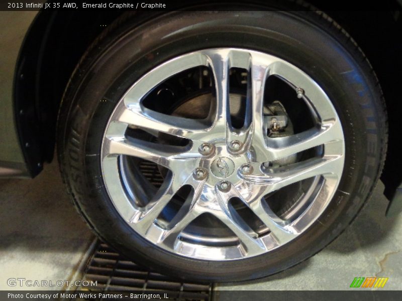 Emerald Graphite / Graphite 2013 Infiniti JX 35 AWD