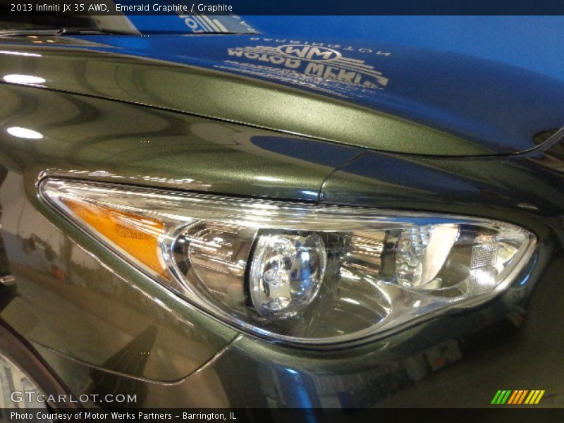 Emerald Graphite / Graphite 2013 Infiniti JX 35 AWD