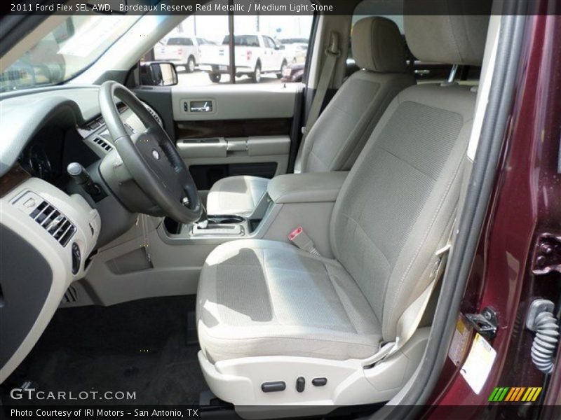 Bordeaux Reserve Red Metallic / Medium Light Stone 2011 Ford Flex SEL AWD