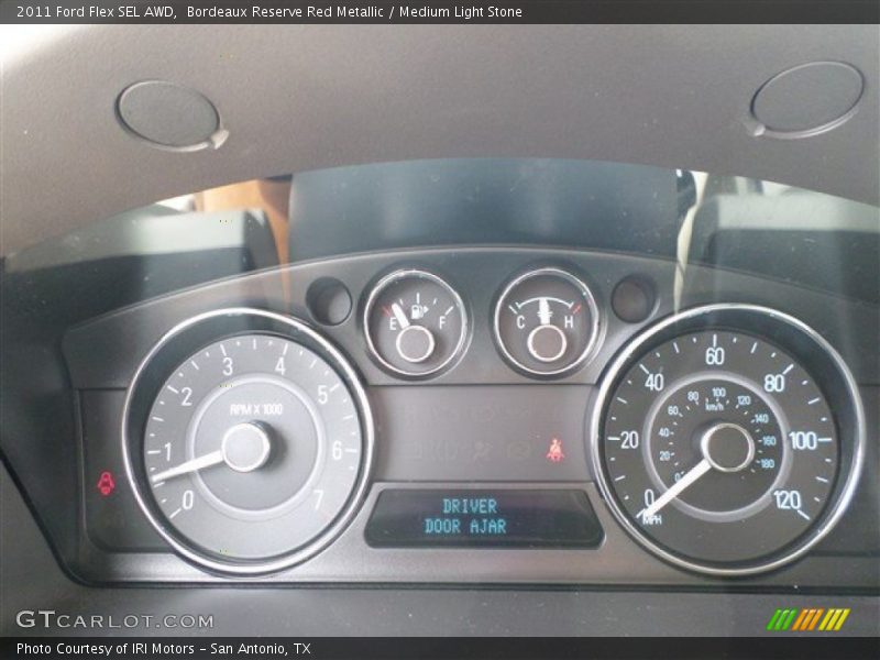 Bordeaux Reserve Red Metallic / Medium Light Stone 2011 Ford Flex SEL AWD