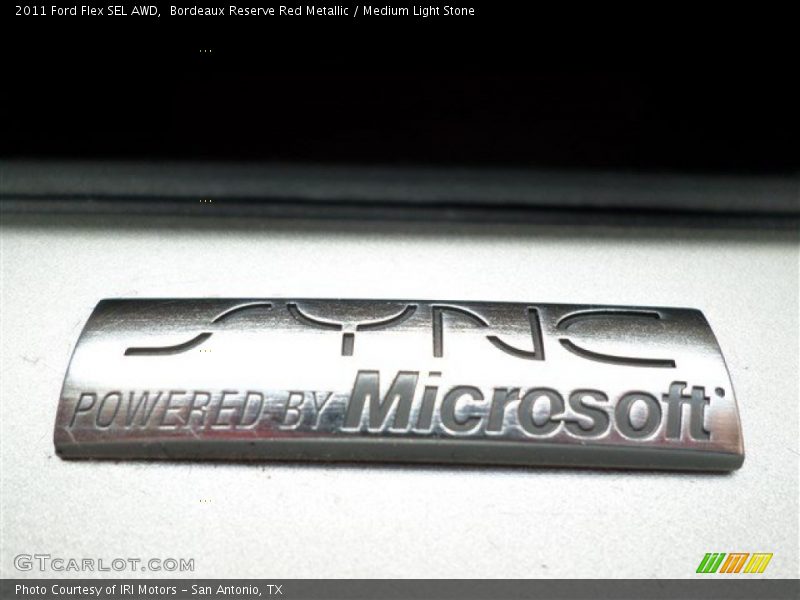 Bordeaux Reserve Red Metallic / Medium Light Stone 2011 Ford Flex SEL AWD