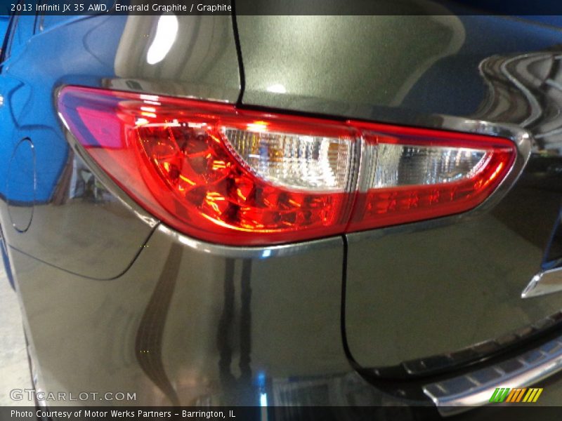 Emerald Graphite / Graphite 2013 Infiniti JX 35 AWD