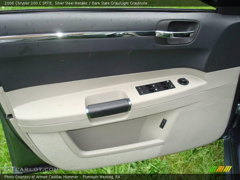 Silver Steel Metallic / Dark Slate Gray/Light Graystone 2006 Chrysler 300 C SRT8