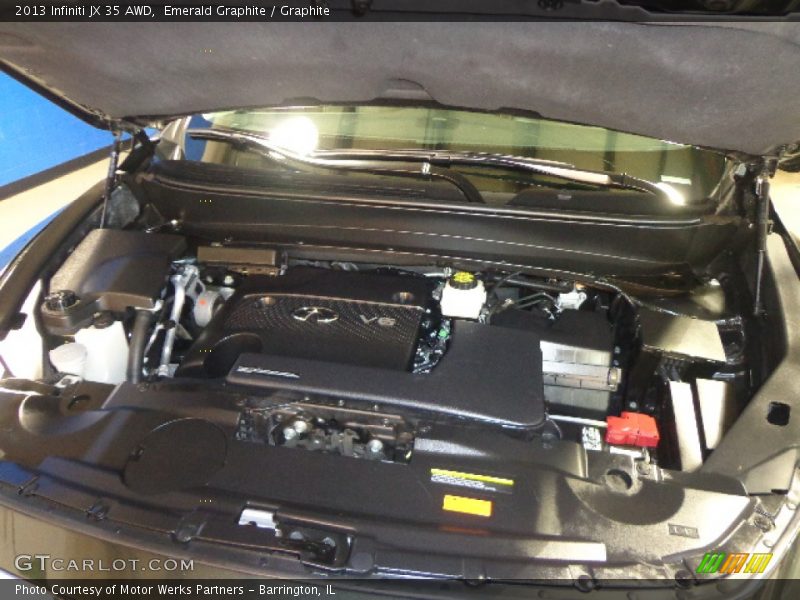 Emerald Graphite / Graphite 2013 Infiniti JX 35 AWD