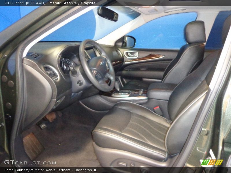 Emerald Graphite / Graphite 2013 Infiniti JX 35 AWD
