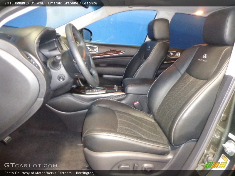 Emerald Graphite / Graphite 2013 Infiniti JX 35 AWD